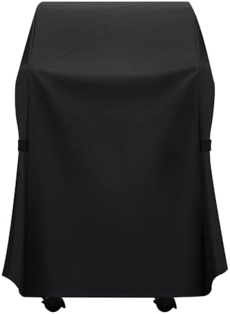 32 Inch BBQ Grill Cover,Heavy Duty Waterproof Barbecue Cover Heavy Duty Oxford Waterproof Grill Cover,Dustproof and Windproof Barbecue Cover for Outdoor Barbecue,Suitable for Most Brands