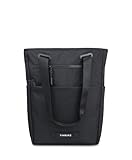 Padded Laptop Storage – Interior slip pocket safely holds laptops or tablets up to 13 inches, keeping your tech secure and easily accessible for work or travel. Convertible Comfort – Adjustable backpack straps can be untucked when you need hands-free...