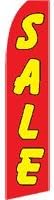 Sale Swooper Flag Color: Red/Yellow