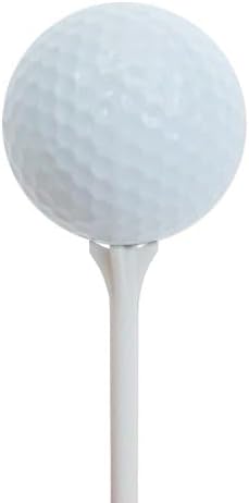 PGA Tour Zero Friction ZFX 40 Tees - White, Small