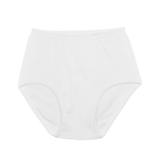 Men's Premium Basic Underwear Brief & Boxer Brief 100% Cotton, White3