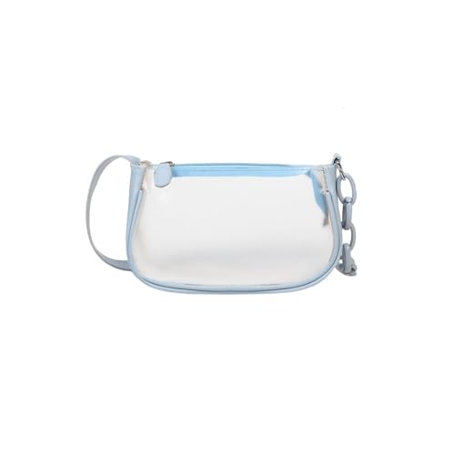 Shoulder bag Women’s Transparent Underarm Bag Casual Chain Shoulder Purse for Travel Vacation
