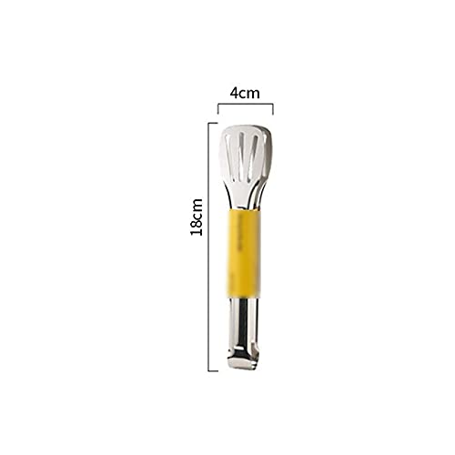 Pinzas de cocina, Pinzas for barbacoa Cook de acero inoxidable plateado 12/7 pulgadas(7 in)