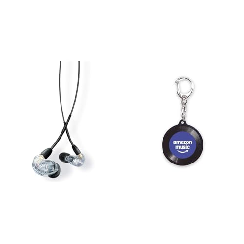 SHURE �V���A �C���z�� AONIC 215 �L�� �}�C�N�t�� SE215DYCL+UNI-A �N���A �y�������K�i/���[�J�[�ۏ�2�N�z + �yAmazon.co.jp����z[The Music] �L�[�`�F�[�� �~���[�W�b�N�L�[�z���_�[ �u���[ �t���[