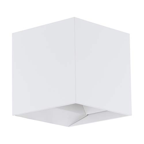 Applique Eglo 97241 en fonte d'aluminium blanche 33W pour illuminer chaleureusement votre salon