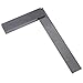 150mm Engineer Tri Set Square Right Angle Straight Edge Stainless Steel