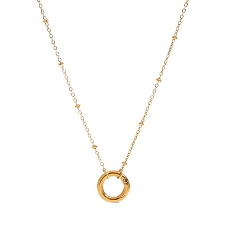 Pendentif cœur en acier inoxydable avec perles et lettre : le cadeau DIY personnalisé idéal