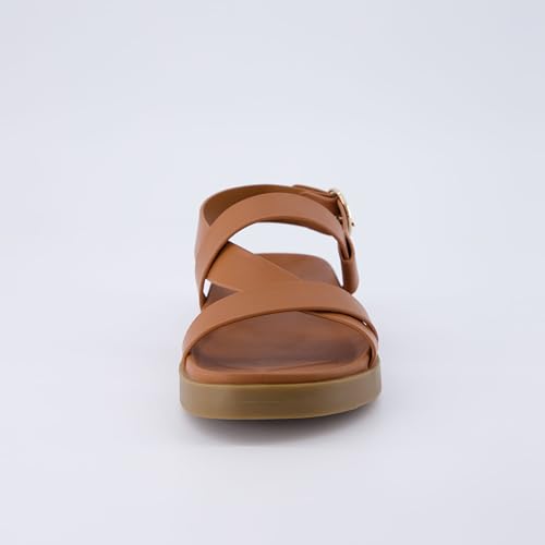 CUSHIONAIRE Women's Eve footbed sandal with +Comfort, Wide Widths Available3