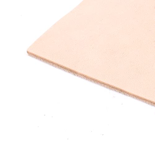 [レザー姫路本陣] 本革 ハガキサイズ ヌメ革きなり/薄口(タンロー) 【日本製】 (厚度1.5mm)