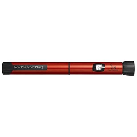NOVOPEN Echo Plus RED Insulin Pen, RED Colour Cover