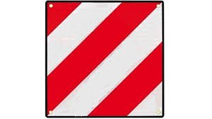 Karpa Tools 6395 - Placa Señal Adh 50X50Cm Carga Reflectante 3M Kt