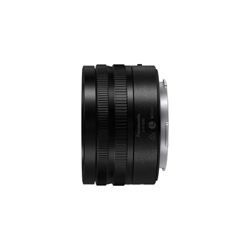Panasonic Lumix S-R1840E 18-40 mm F4.5-6.3 L-Mount-Objektiv, Vollformat-Weitwinkel- bis Semi-Standard-Kameraobjektiv, Variable Brennweite, Schwarz