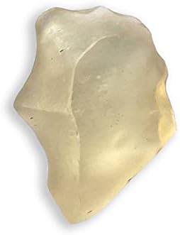 Starborn goldener Tektit Libysches Wüstenglass - Loser Stein