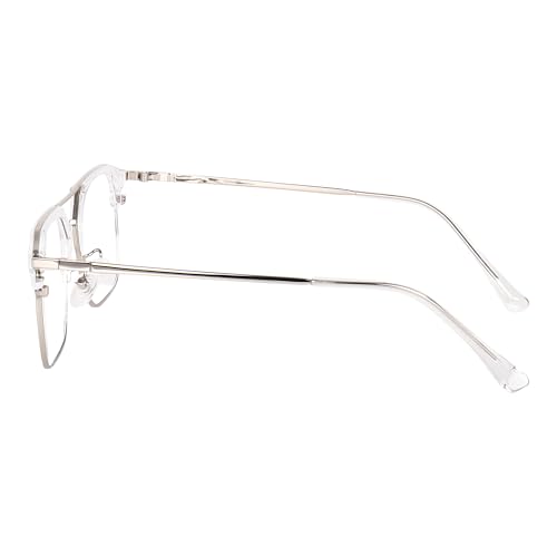 Image of Posh Eyewear Zero Power Blue Light Blocking Anti Glare UV Protection Computer Eyeglasses For Men Women I Blue Cut Glasses | Anti Glare I UV Protection