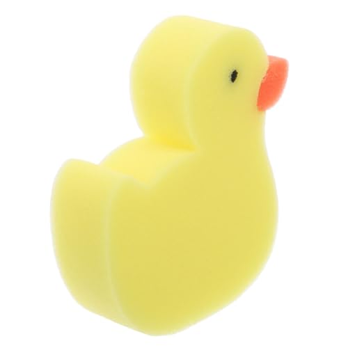 Alasum かわいいアヒルデザインの子供用バススポンジ お風呂楽しくシャワースポンジ 赤ちゃん肌に優しい素材汚れ効率的に除去 子ども向け入浴用品