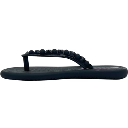 Chinelo De Dedo Infantil Ipanema Sempre Nova Tiras Com Tachas E Esferas Menina