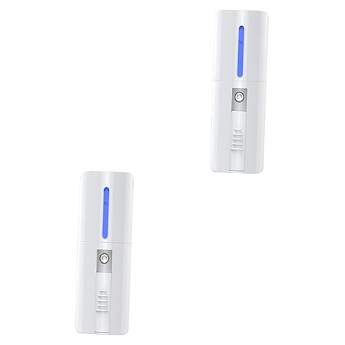 Ipetboom 2 Piezas Instrumento hidratante cara de vapor facial bruma facial hidratante moisturizer face humidificador de piel hidratante abdominales