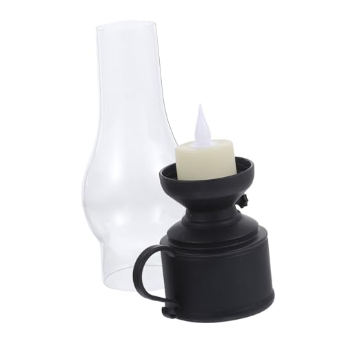 Lámpara de queroseno LED vintage LIFKOME para crear luz ambiental en mesas y bodas 2