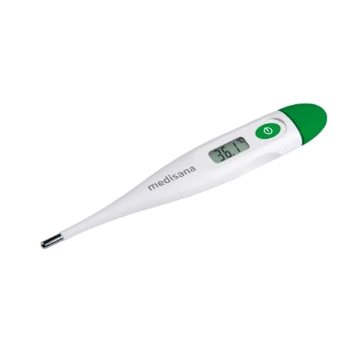 Medisana FTC Termómetro clínico digital para bebés, niños y adultos, oral, axilar o rectal, a prueba de agua con alarma de fiebre