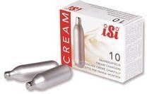 ISI NO2 Nitrous Oxide Gas Cream Whipper Chargers for Whipped Cream (Box of 50)