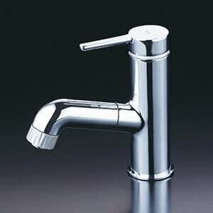 【未使用品】シングルシャワー付き混合水栓　KVK FSL210DEFT KVK 【FSL210DEFT】 シングルシャワー付混合栓（eレバー） яж