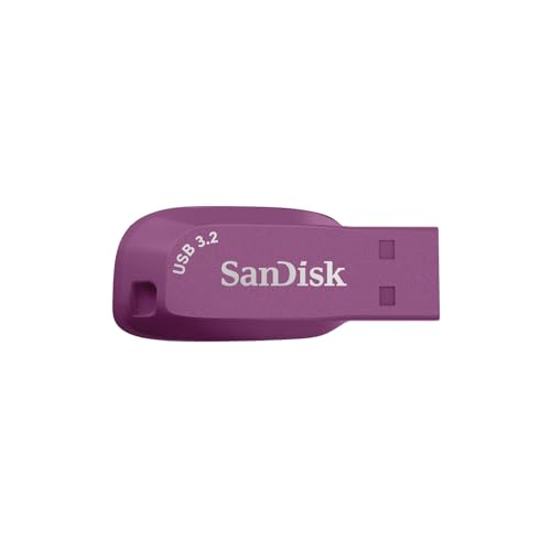 Image of SANDISK Ultra Shift 32GB, USB 3.2 Gen 1, Flash Drive, 100MB /s R, Pendrive, Cattleya Orchid (SDCZ410-032G-I35CO)
