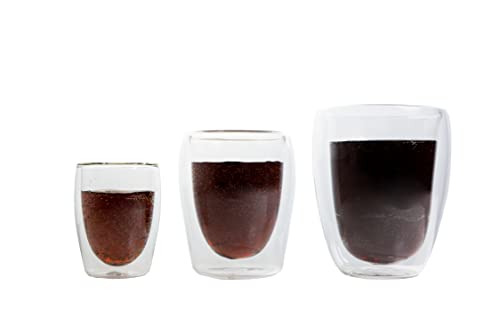 Juego de vasos para latte macchiato (2 x 200 ml, doble pared, 2 x 200 ml) - Imagen 5