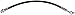 Dorman H620519 Front Driver Side Brake Hydraulic Hose Compatible with Select Nissan Models