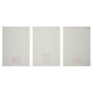 VHC Brands Harvest Blessings Tea Towel Set of 3 19×28 Holiday Dish Towels Kitchen Decor for Fall and Thanksgiving