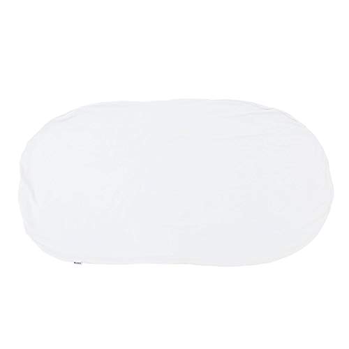 MOGU(モグ) 雲にのる夢枕 専用カバー 日本製 約56x110cm シャインホワイト 洗濯可 ※この商品はカバーのみになります。