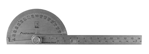 Level Black Transferidor De Grau Em Aço Inox Com Régua Eda