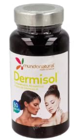 Mundo Natural Dermisol con ácidos grasos esenciales y alta absorción en pack de 120 perlas