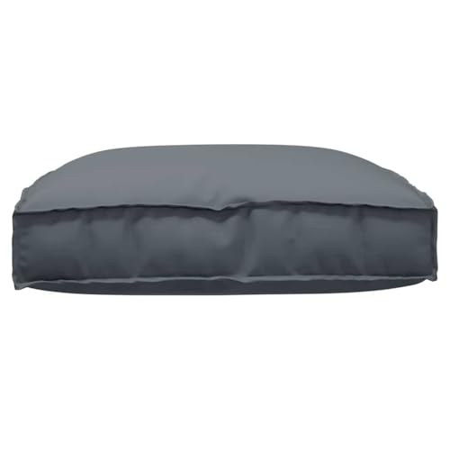 Coussin anthracite 80x80 cm pour salon de jardin imperméable - 7