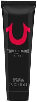 True Religion Men 3-Piece Gift Set - Men's Cologne - 3.4 fl oz EDT,3 oz ml Shower Gel, 3 oz Aftershave Balm - citrus, woody, aromatic fougere - bergamot, aquatic, spicy, orange blossom, cedar