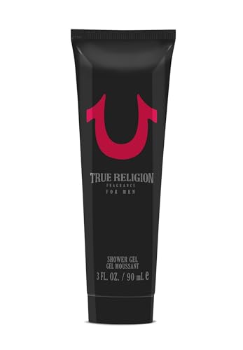 True Religion Men 3-Piece Gift Set - Men's Cologne - 3.4 fl oz EDT,3 oz ml Shower Gel, 3 oz Aftershave Balm - citrus, woody, aromatic fougere - bergamot, aquatic, spicy, orange blossom, cedar