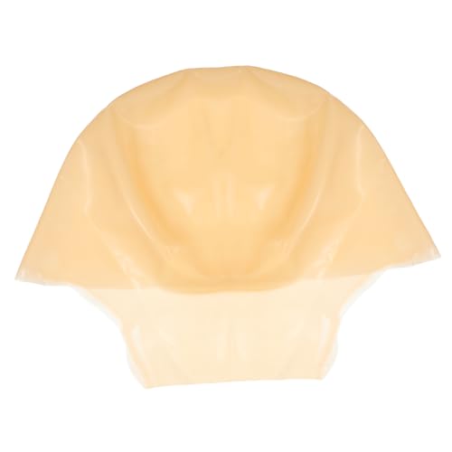 IWOWHERO Makeup Bald Cap Stretchy Latex Bald Wig Cap for Stage Play Costume Accessory