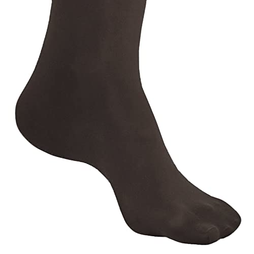 Ames Walker Aw Style 78 Soft Sheer 8-15 Mmhg Mild Compression Pantyhose Black Queen Plus #TOP1