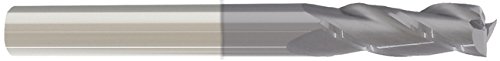 End Mill, 3/8 in.3 Flutes, TiAlN