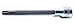 Irega Koken 4025-140 T20 Torx Bit Socket 1/2 Inch