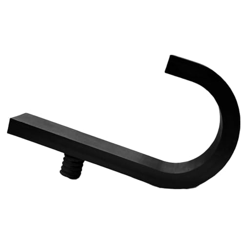Gancho para herramientas para cobertizo | Ganchos para herramientas en forma de J - Ganchos de garaje 12,5 x 7 x 1,5 cm, ganchos de pared resistentes para cobertizos, organización ahorra espacio