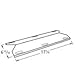 Stainless Steel Heat Plate for Charmglow, Nexgrill and Sterling Forge Grills