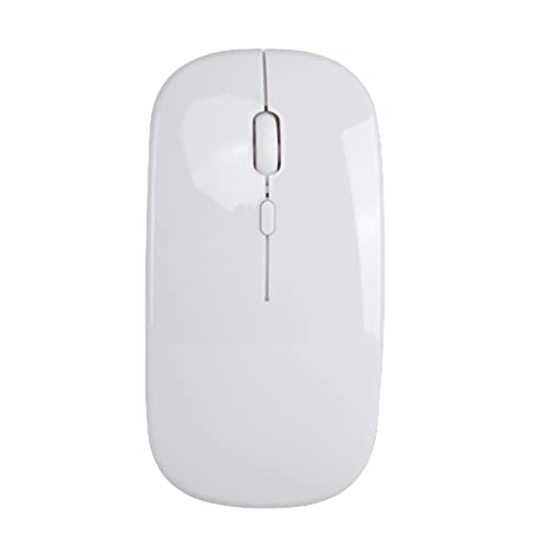 ワイヤレスマウス Fooxon Bluetooth 2.4G 2モードの充電式サイレントマウス超スリムな高精度 家庭用およびオフィス用の3つの調整可能なDPI コンピューターPC