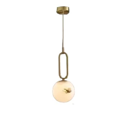 Suspension lampe moderne en pierre pour créer une ambiance cocooning au-dessus du lit