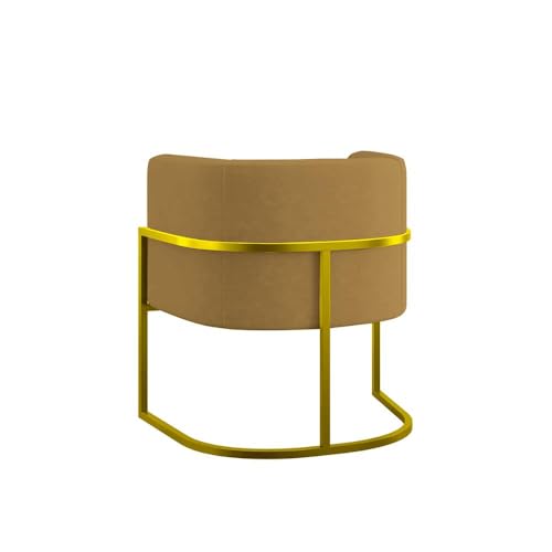 Kit 2 Poltronas + Sofá 2 Lugares Base de Metal Gold Balaqui