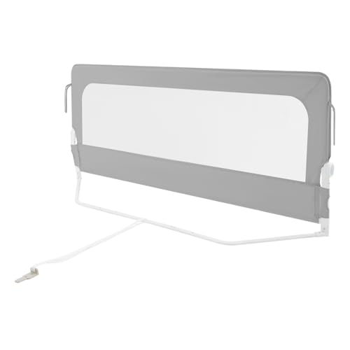 Barrera de cama plegable, barrera de cama portátil, barrera de seguridad de cama, red transpirable, inclinación ajustable hasta 180°, protección de caída, fijación de correa, sala de estar, dormitorio