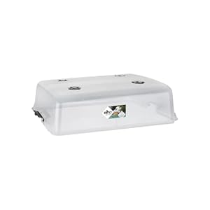 Elho Green Basics Kweekhuis Super Xxl – Transparant – Buitenkweken En Oogstenaccessoires – L 56.60 x W 74.80 x H 22.30 cm
