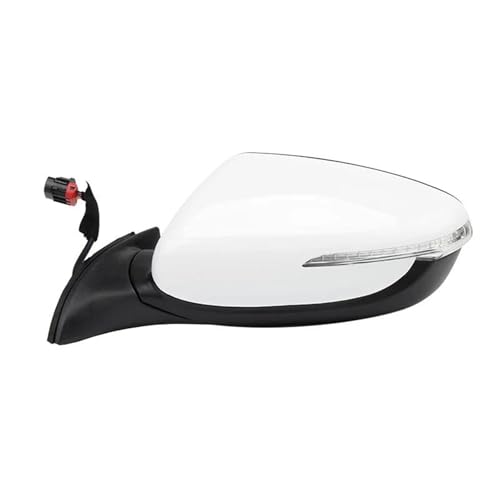Rétroviseur Kia K3 2017 réglable chauffant rabattable blanc accessoire électrique 5 broches