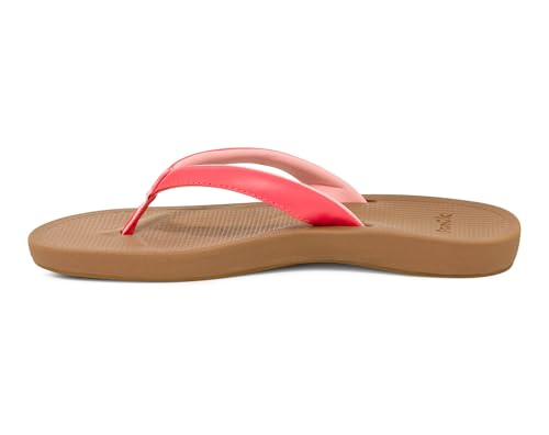 Image of Sanuk Womens Cosmic Shores | Water Resistant Flip Flops for Women | EVA Footbed With Arch Support | Women's Beach Sandals