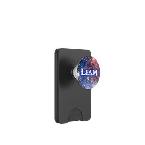 Liam Name Birthday Gift Idea PopSockets PopWallet for MagSafe
