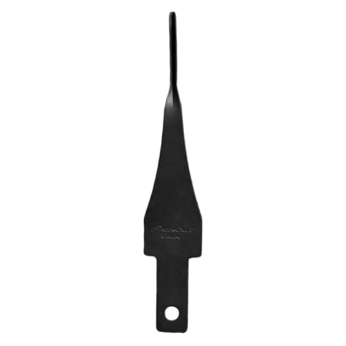 Flexcut Carving Tools 45-Degrees x 1mm V-Shaped Gouge SK803 | Razor Sharp High-Carbon Steel Blade for Linocuts and Fine Detail Work